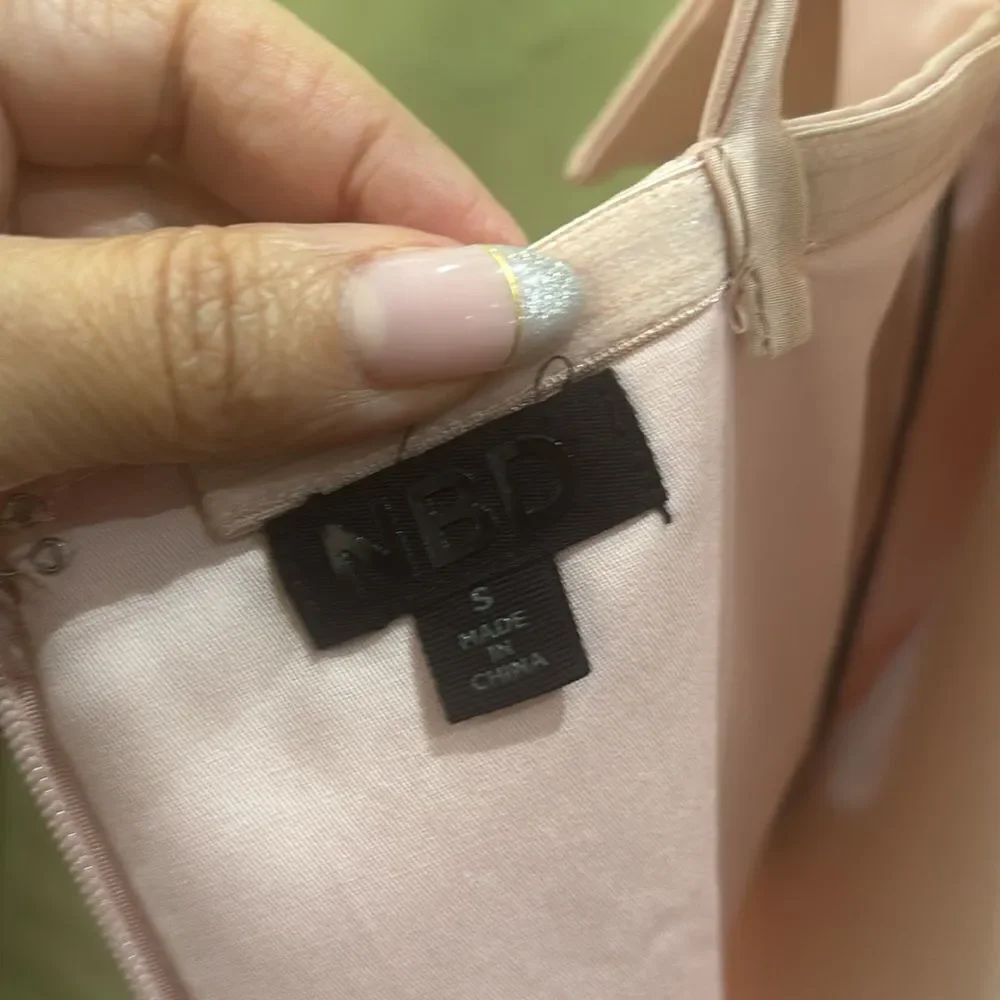 NBD  Pink Ruffle maxi Dress, S - Picture 7 of 8